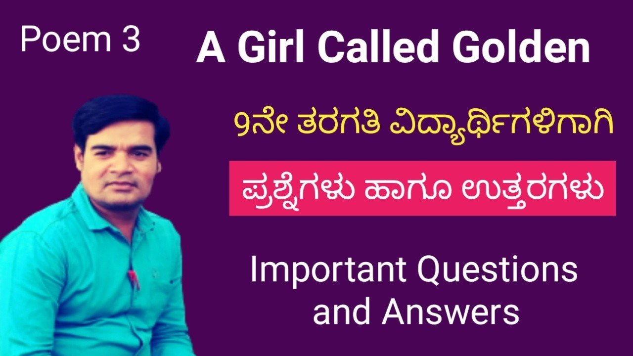 A Girl Called Golden - Questions and answers-9th standard- Scoring Target
