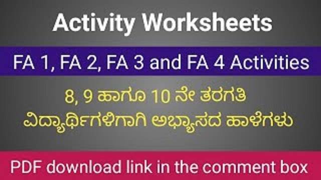 Activity work sheets for high school students Activity work sheets for high school students