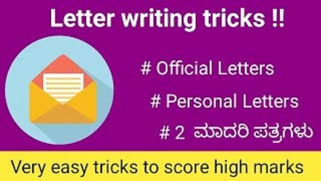 Letter writing tricks Letter writing tricks