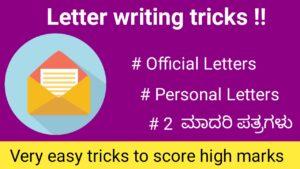 Letter writing tricks