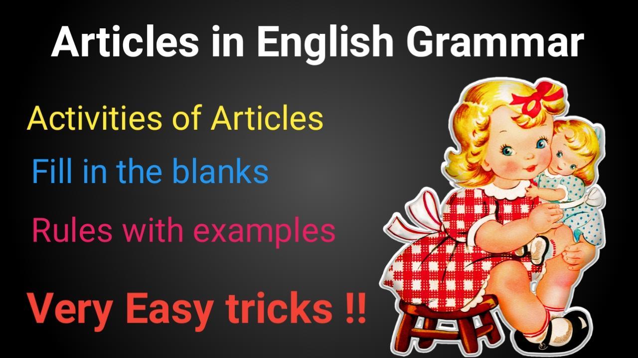 Articles In English Grammar - Articles A An The Rules-Scoring Target