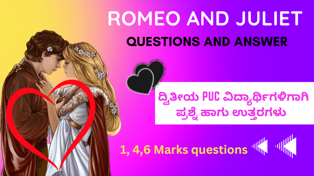 Romeo and Juliet questions and answer for class 12 Scoringtarget