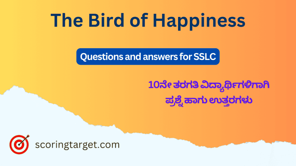 The Bird of Happiness questions and answers